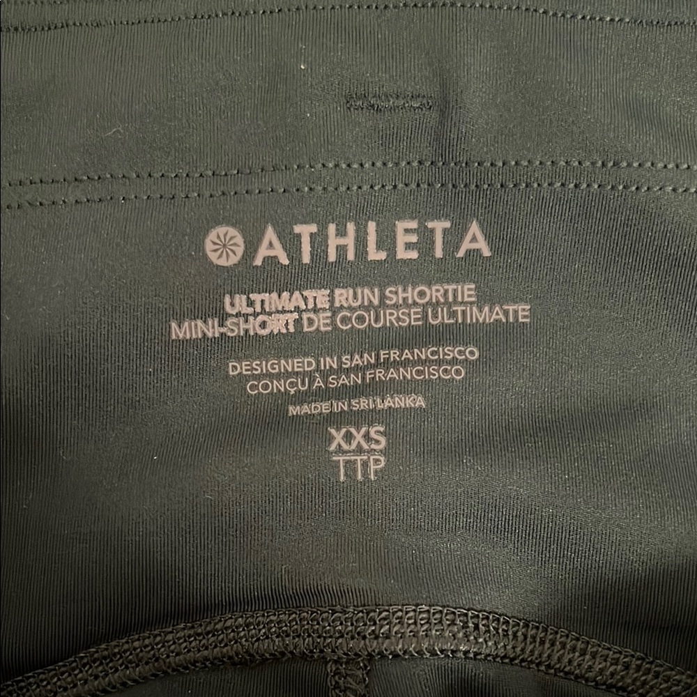 NWOT Athleta Women's Ultimate Run Shortie - Picture 2 of 4